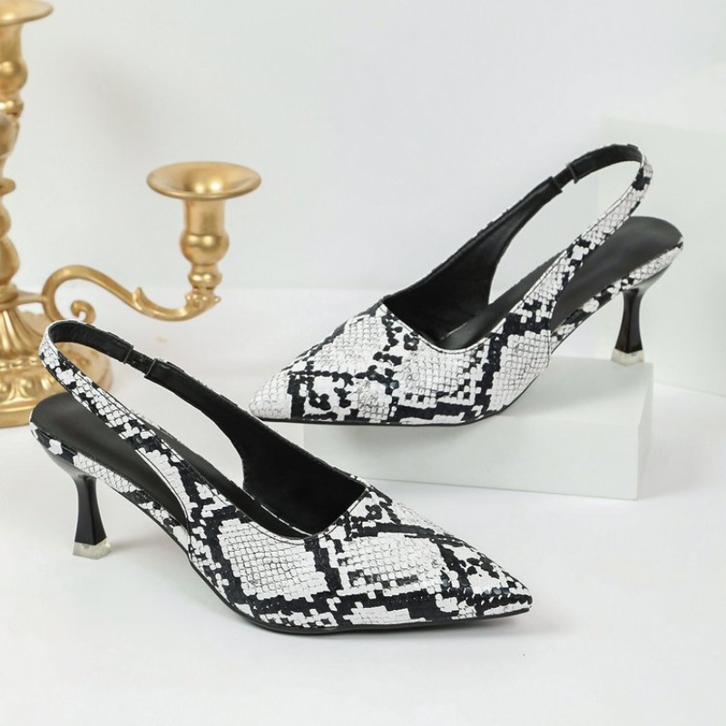 Slingback Snake Skin Pumps Sti - đánh giá và giá Women'S Shoes Quality