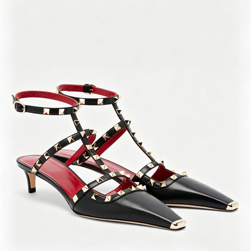 Giày sandal gót thấp, mũi vuôn - đánh giá và giá Women'S Shoes Quality