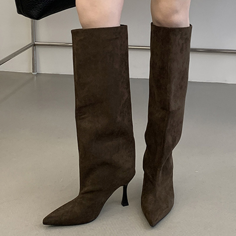 Eilyken Winter Retro Design Po - đánh giá và giá Knee High Boots Women