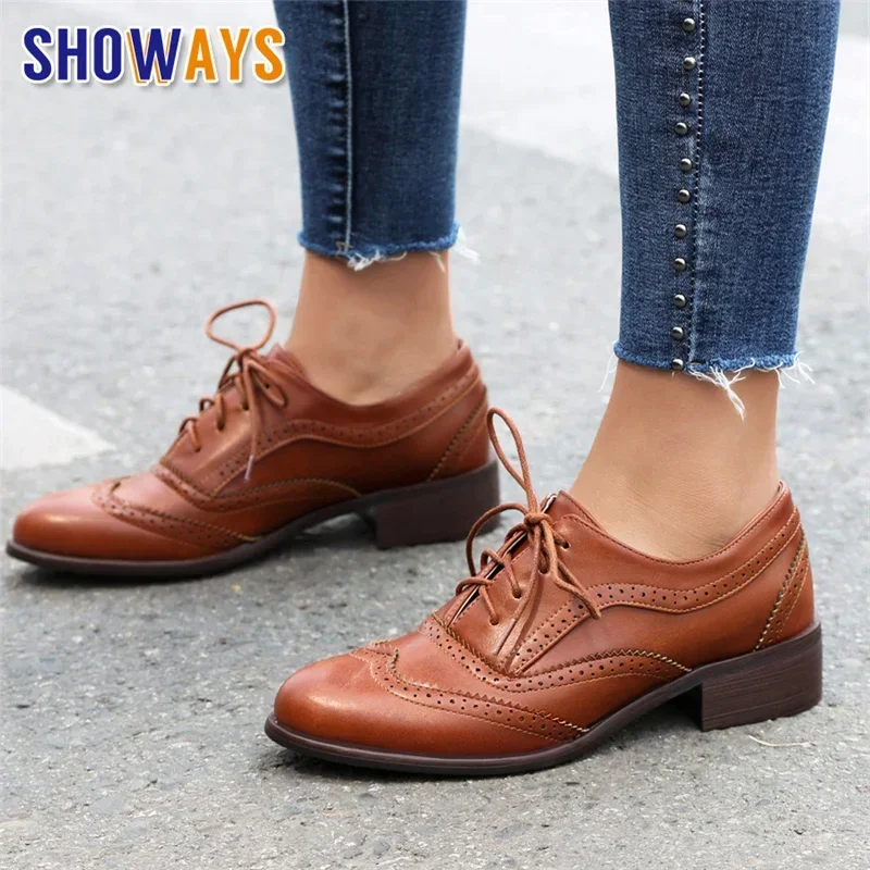 British Flats Women Oxfords Mi - đánh giá và giá Oxford Lace Up Women