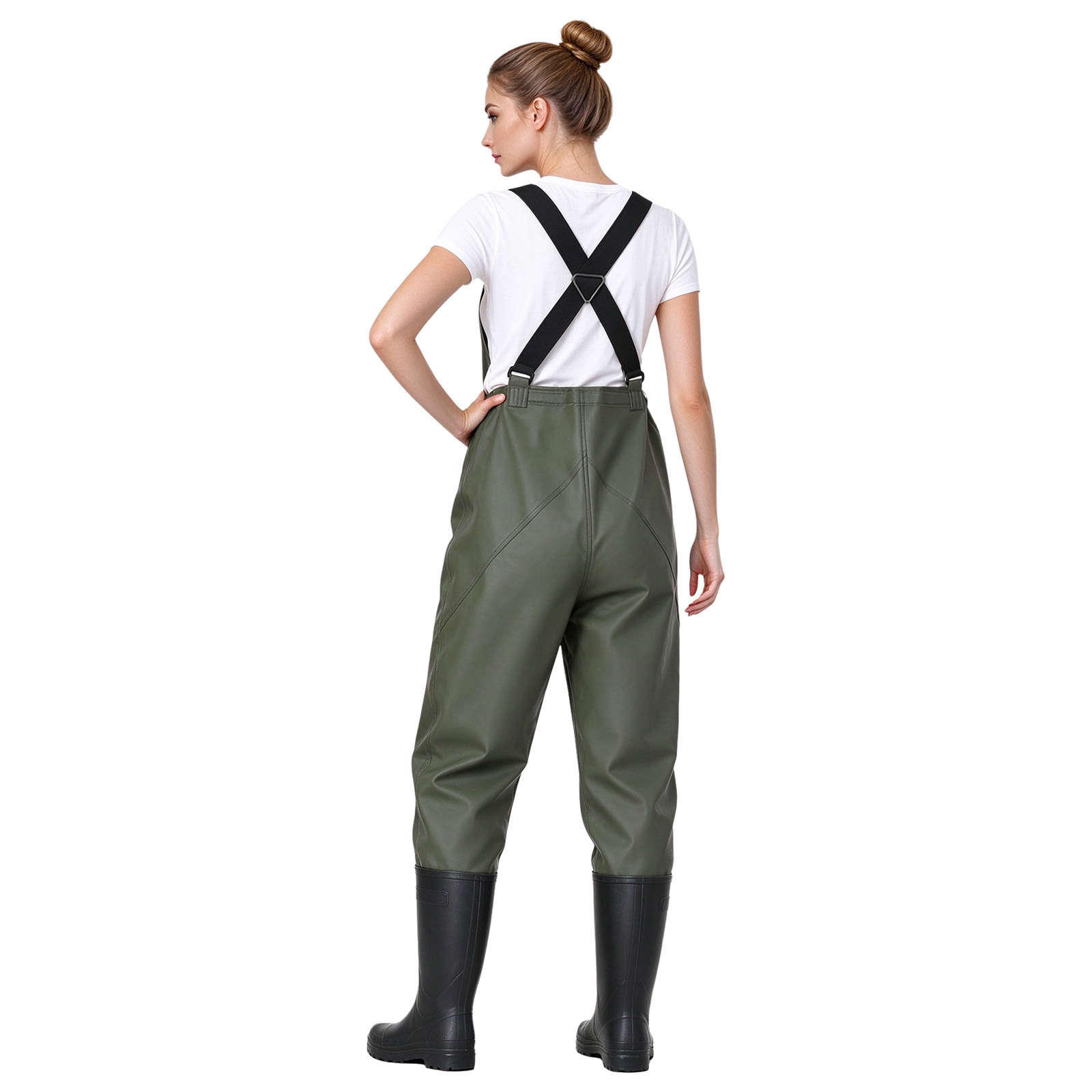 Women Half-body PVC Waders Pan - đánh giá và giá Women Shoes Xxl