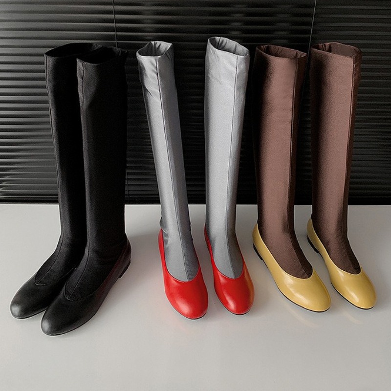 Fashion Brand Round Toe Knee H - đánh giá và giá Sock Boot Women